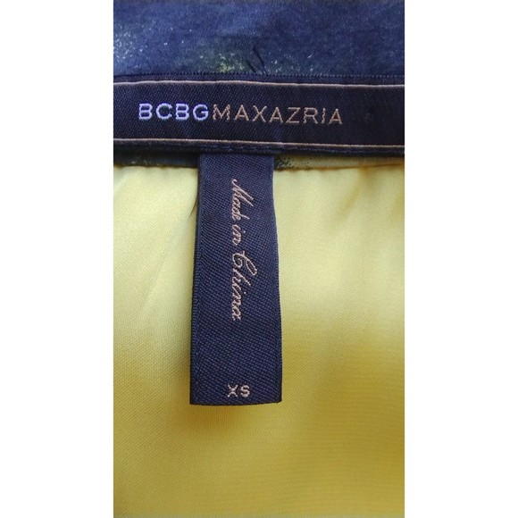 100% Silk Cocktail Dress Size XS Pockets Statement Avant Garde Graphic Yellow - Picture 10 of 13